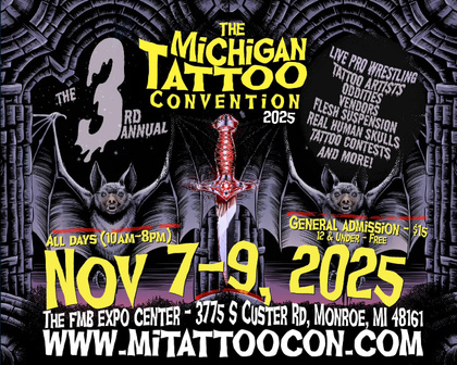 Michigan Tattoo Convention #3 | 07 - 09 Ноября 2025