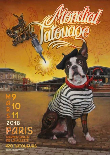 Mondial du Tatouage | 03 - 05 Марта 2017