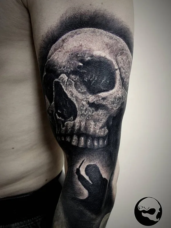 black and grey black and grey tatuaje en full sleeve #26798 | Tatuador Виктор Павлюченко