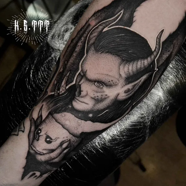 Author's Style tattoo by Клим Шахнин in Saint Petersburg