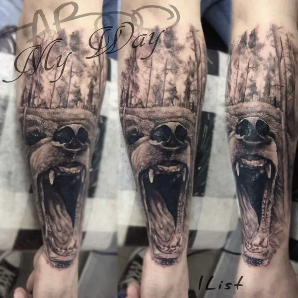 Realism tattoo by Роман in Волгоград