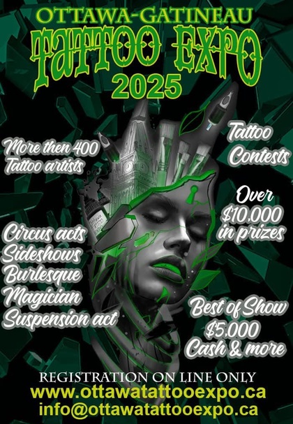 Ottawa Gatineau Tattoo Expo #17 | 07 - 2025-11-09 00:00:00
