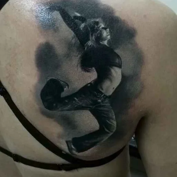 Graphic tattoo by Константин Андреевич Черников in Подольск