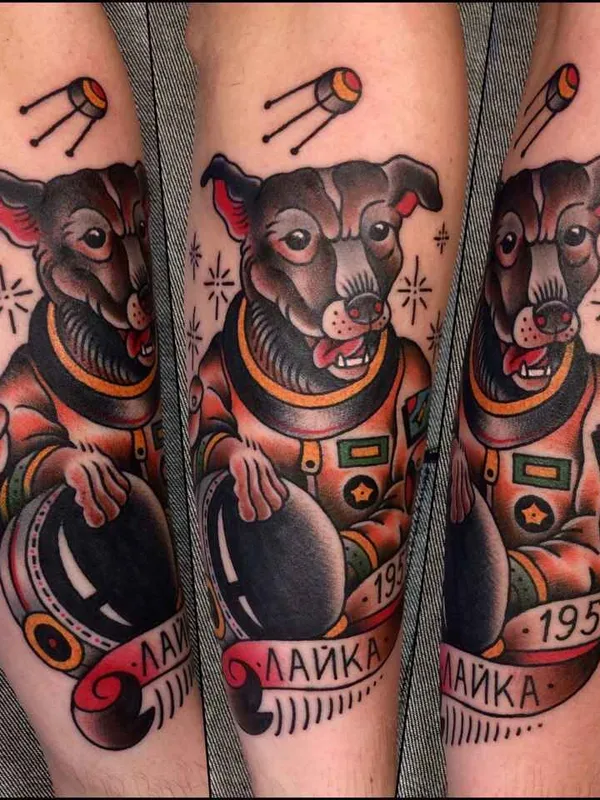 color traditional 纹身 在 forearm #11510 | 纹身师 Алексей Тол