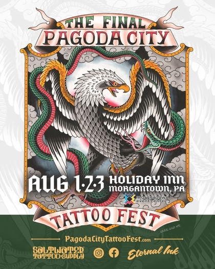 Pagoda City Tattoo Fest #10 | 01 - 03 Августа 2025