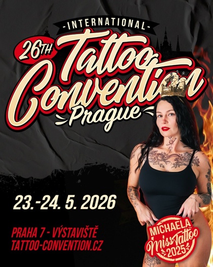 Prague Tattoo Convention | 23 - 2026-05-24 00:00:00