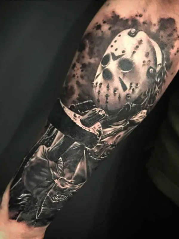 black and grey black and grey татуировка на forearm #11883 | Тату мастер Дмитрий Щелоков