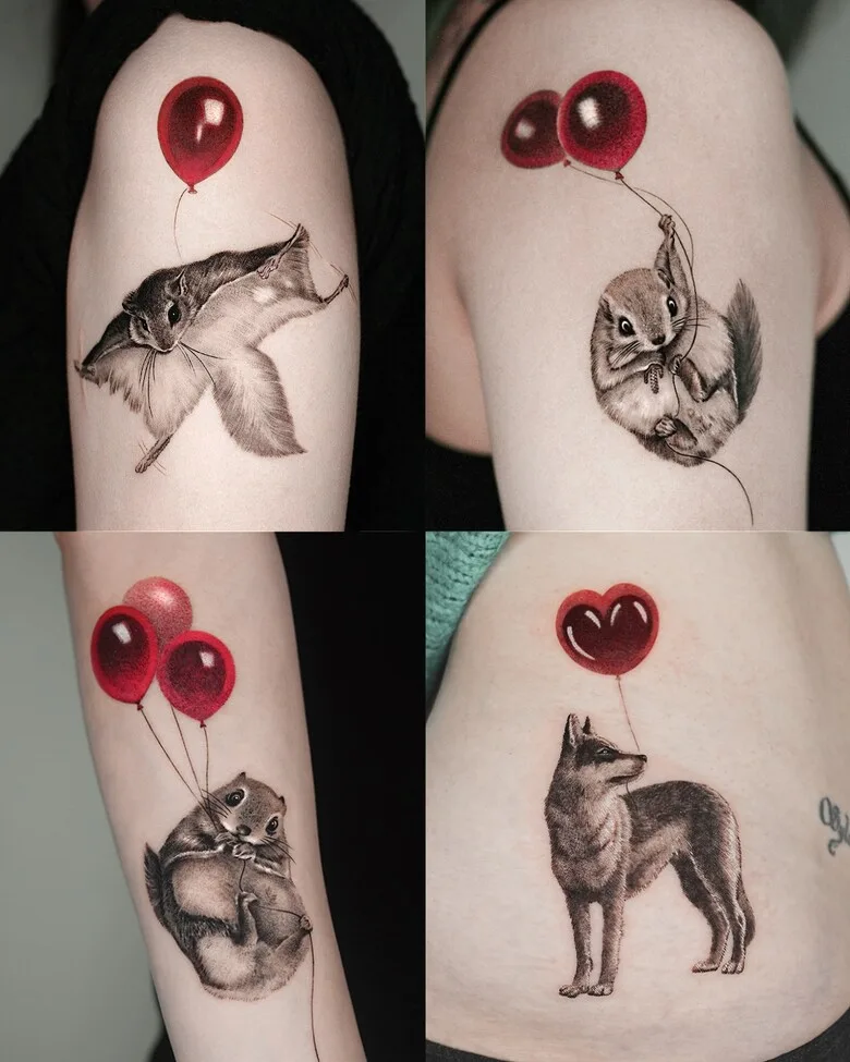 Balloon Tattoo