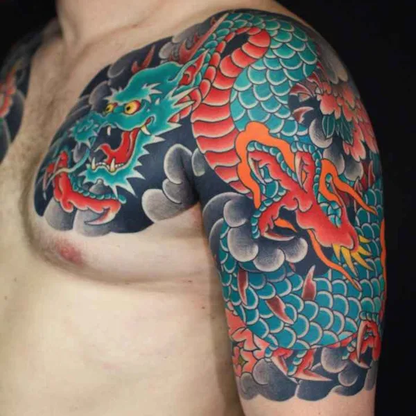 Japanese tattoo by Сергей Buslay Буслаев in Moscow