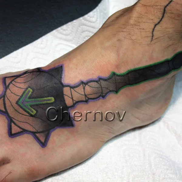Old School tattoo by Дмитрий Чернов in Пенза