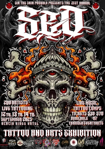 SE Queensland Tattoo Arts Exhibition | 12 - 14 Сентября 2025