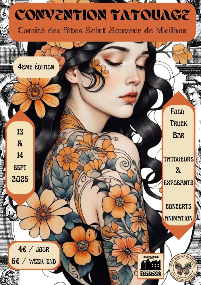 Saint Sauveur de Meilhan Tattoo Convention #5 (Postponed) Saint Sauveur de Meilhan Tattoo Convention #5 (Postponed)