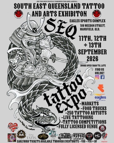 South East Queensland Tattoo and Arts Exhibition #22 | 2026-09-13