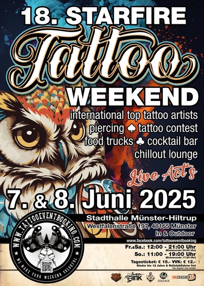 Starfire Tattoo Weekend #18 | 07 - 08 Июля 2025