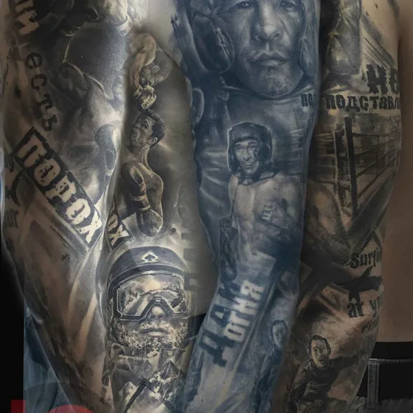 Реализм tattoo by Иван Юг in Москва