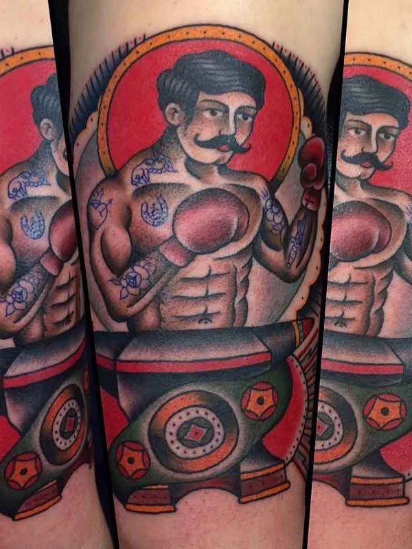 color neo traditional 纹身 在 forearm #11505 | 纹身师 Алексей Тол