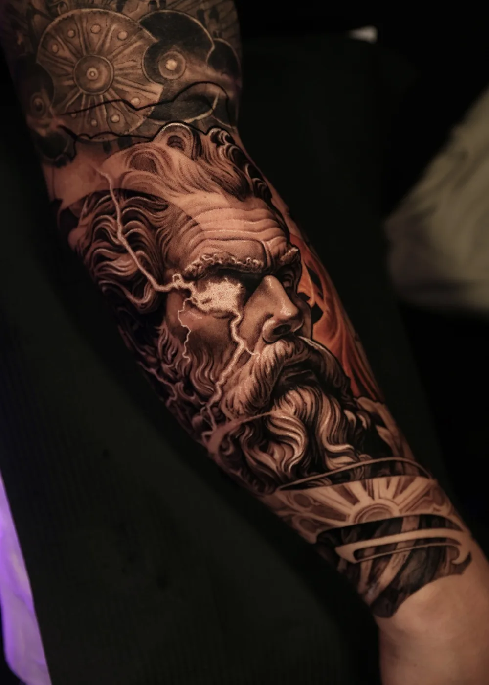 Black and grey tattoo Taras Dmytruk