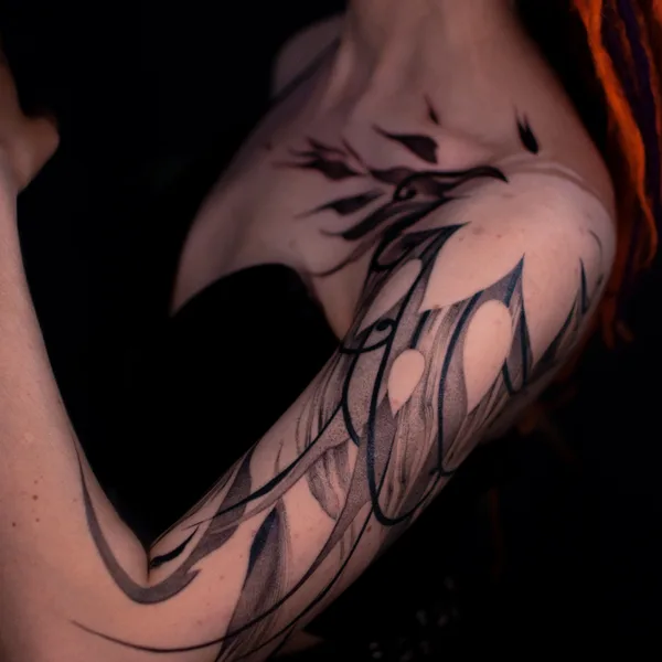 Author's Style tattoo by Androrose  in Moscow