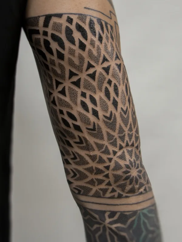 Dotwork tattoo by Artem Fomichev in Moscow