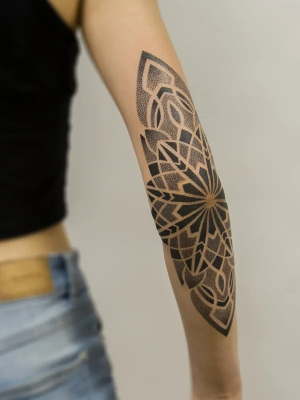 Dotwork tattoo by Artem Fomichev in Moscow