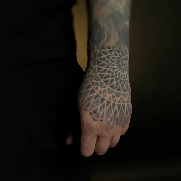 Dotwork tattoo by Artem Fomichev in Moscow