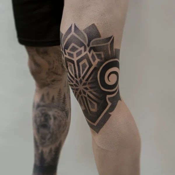 Dotwork tattoo by Artem Fomichev in Moscow