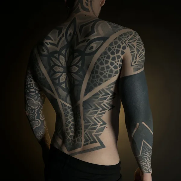 Dotwork tattoo by Artem Fomichev in Moscow