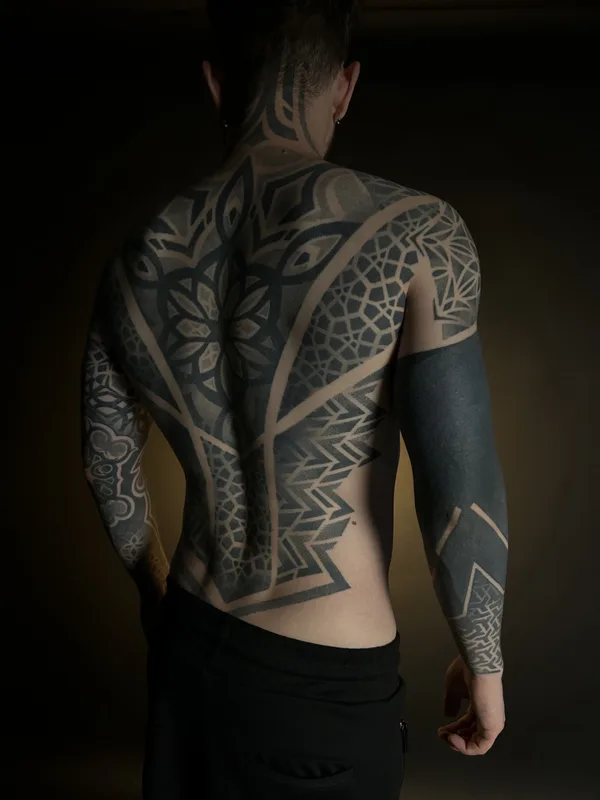 Dotwork tattoo by Artem Fomichev in Moscow