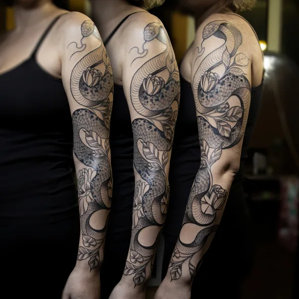 Dotwork tattoo by Artem Fomichev in Moscow
