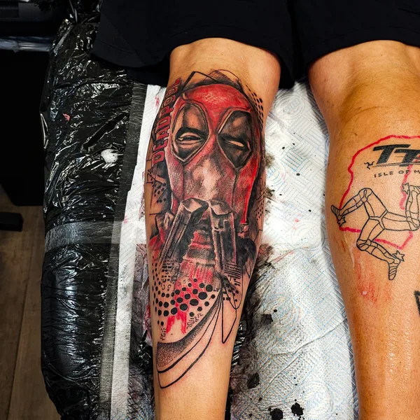 Trash Polka tattoo by Brennantattoo in Manchester