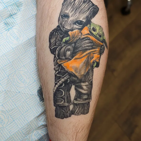 Trash Polka tattoo by Brennantattoo in Manchester