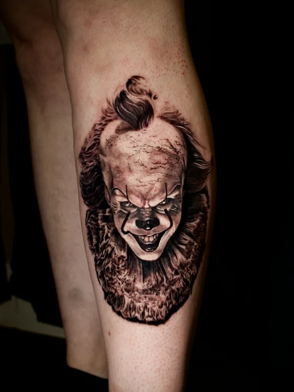 Horror tattoo by Brian Pardy in Abbotsford