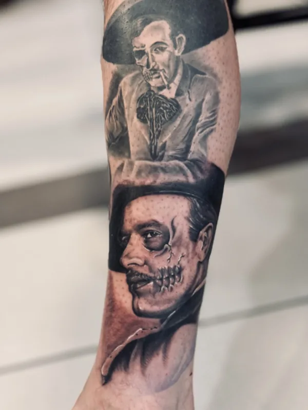 Horror tattoo by Brian Pardy in Abbotsford