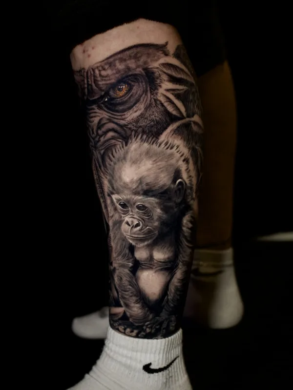 Horror tattoo by Brian Pardy in Abbotsford