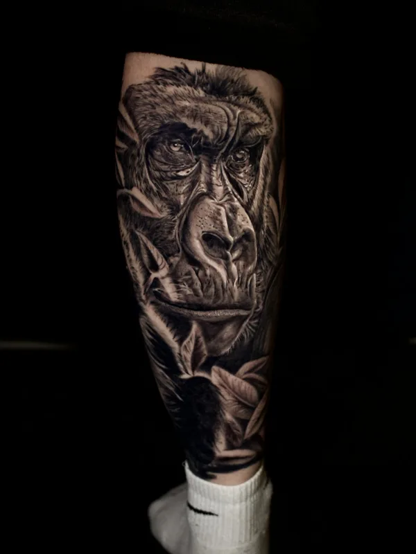 Horror tattoo by Brian Pardy in Abbotsford