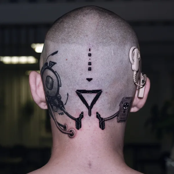 Микрореализм tattoo by Professor Che in Москва