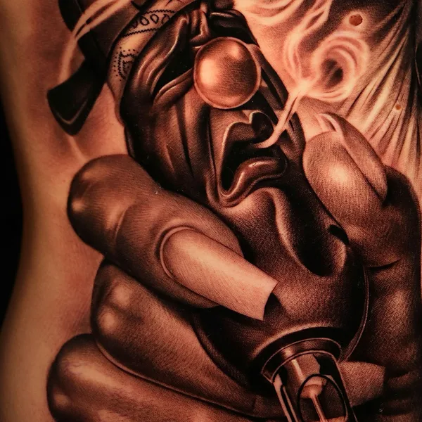 Realism tattoo by Denis Casella in Milano
