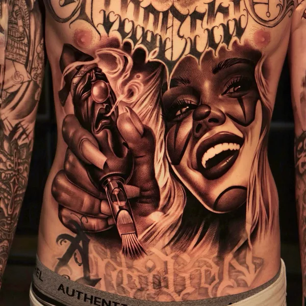 Realism tattoo by Denis Casella in Milano
