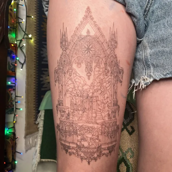 Author's Style tattoo by Eternal in London