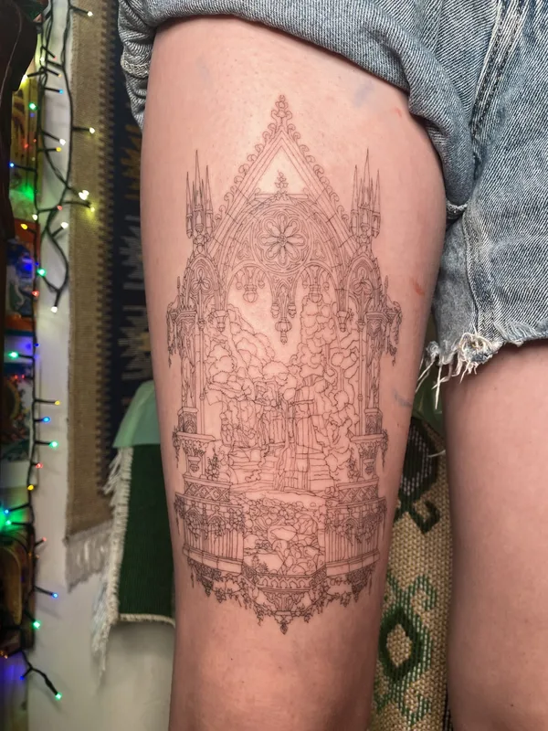 Author's Style tattoo by Eternal in London