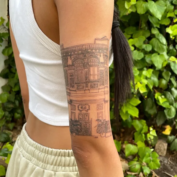 Author's Style tattoo by Eternal in London