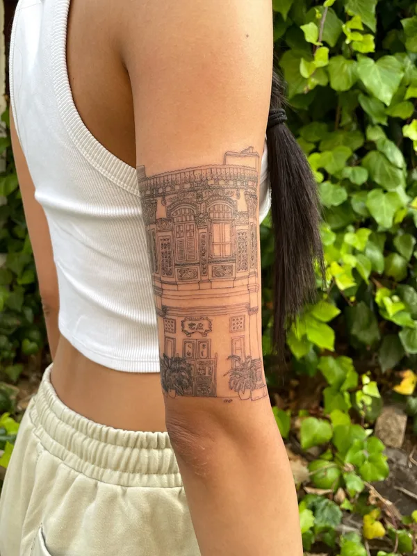 Author's Style tattoo by Eternal in London