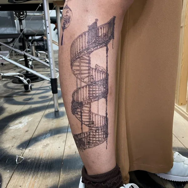 Author's Style tattoo by Eternal in London