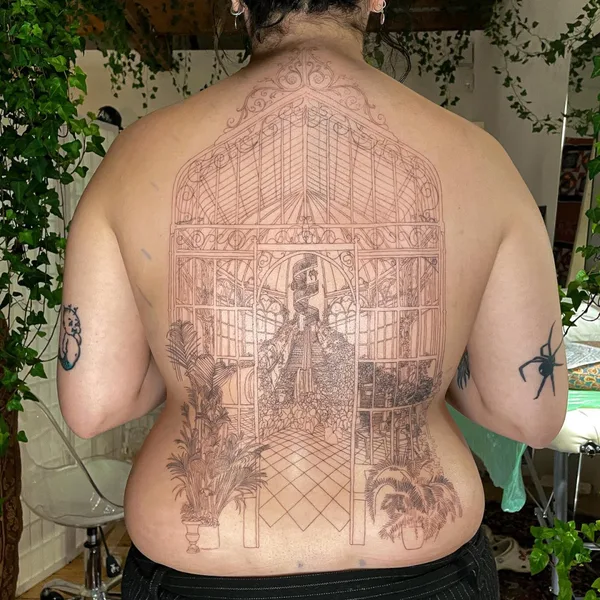 Author's Style tattoo by Eternal in London