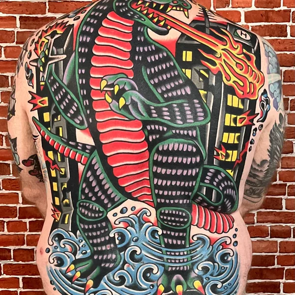 Traditional tattoo by Francesco Ferrara in Newport Beach