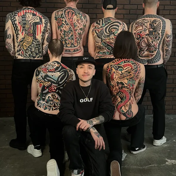 Traditional tattoo by Francesco Ferrara in Newport Beach