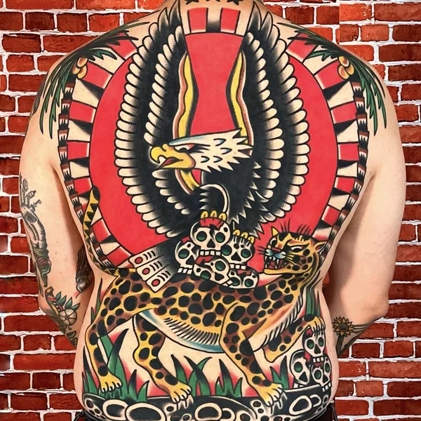 Traditional tattoo by Francesco Ferrara in Newport Beach