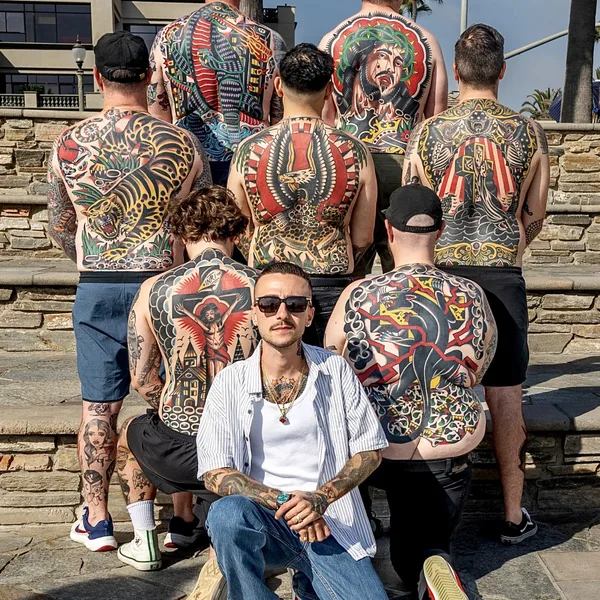 Traditional tattoo by Francesco Ferrara in Newport Beach