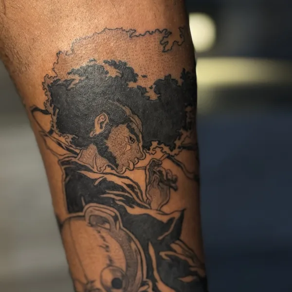 Neo Traditional tattoo by Hailey Koetitz in Miami