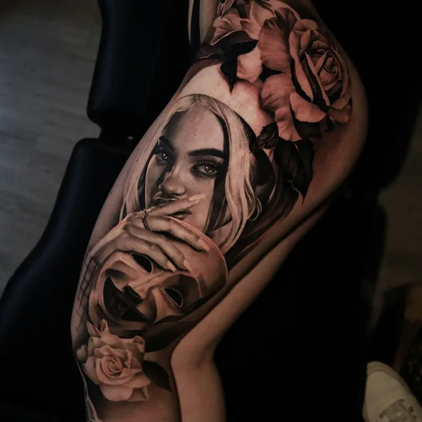 Realism tattoo by Jessica C. Vittorelli in Zürich